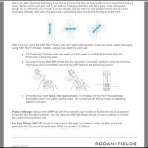 Rodan & Fields Makeup - REDEFINE AMP MD Derma-Roller Rodan & Fields Rodan & Fields Makeup - REDEFINE AMP MD Derma-Roller Rodan & Fields